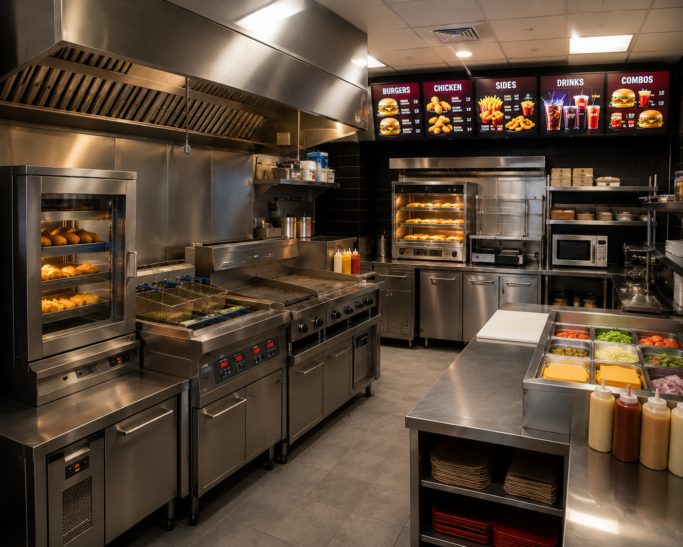 Fast Food Setup